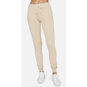 Mate the Label women’s Organic Terry Classic Jogger Sz. 1X Bone NWT